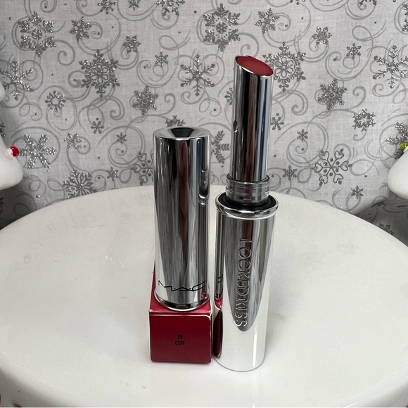 MAC Cosmetics Lock Kiss 24 Hour Lipstick x7 -Gutsy-Renegade-Teaser-Ruby True-Coy - Picture 9 of 12